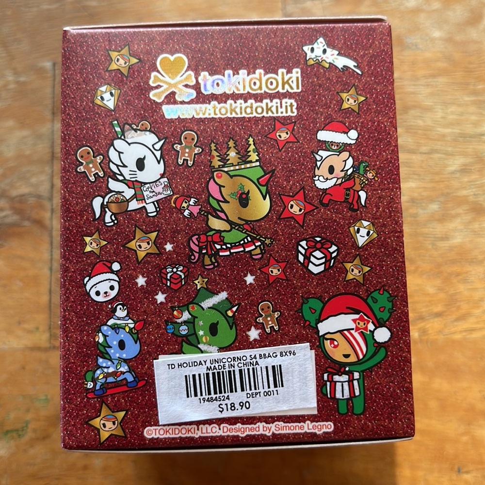 Tokidoki Holiday Unicorno Surprise Bag Series 4 Sealed - Picture 3 of 6